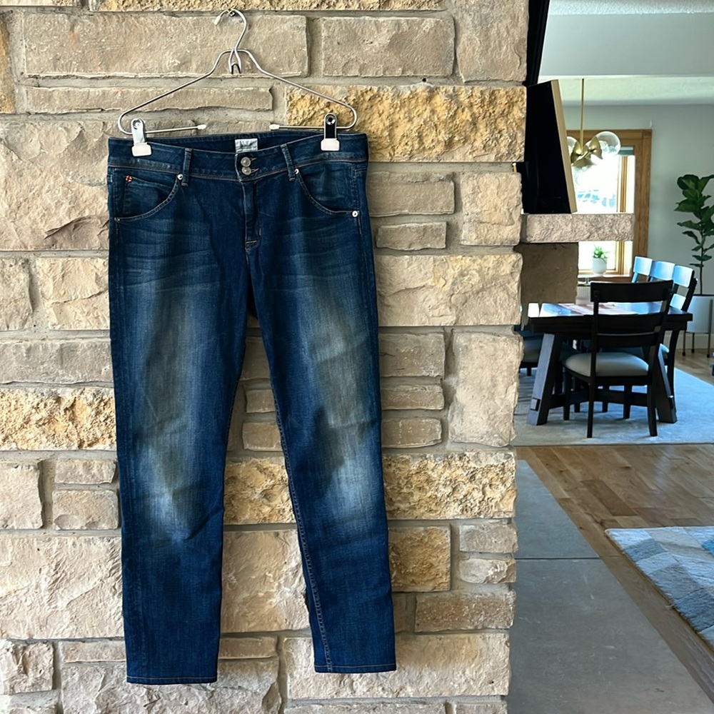 Hudson Skinny Jeans size 31 Made in USA